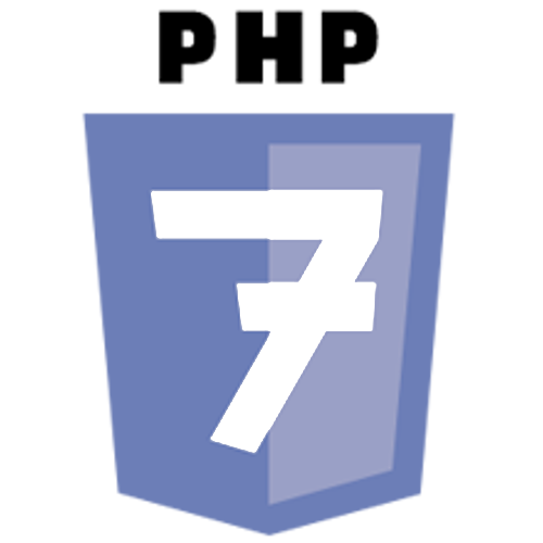 php 7 Logo for Webentwicklung
