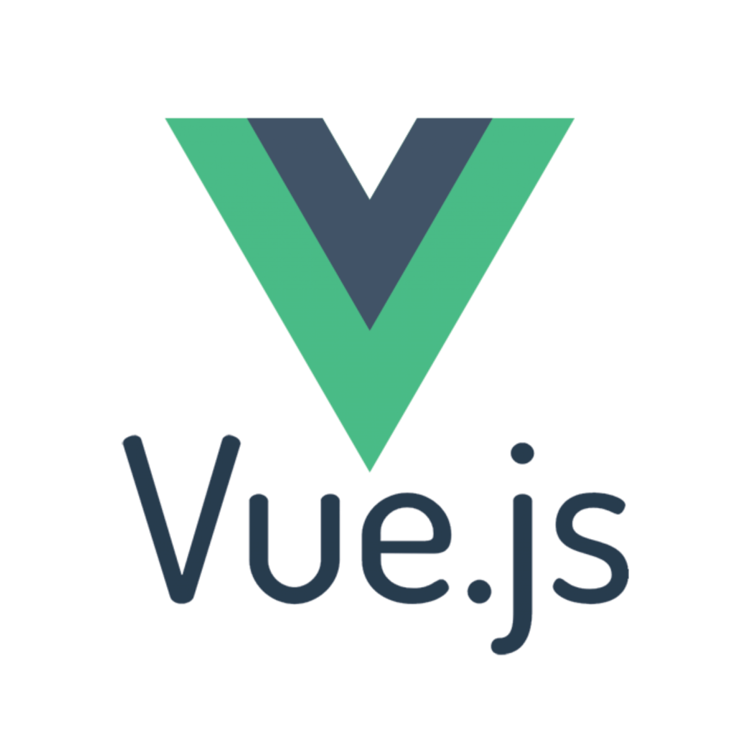 Vue.js Logo für Webentwicklung